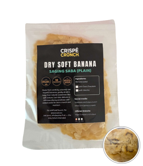 6 Dry Soft Banana (Saba)