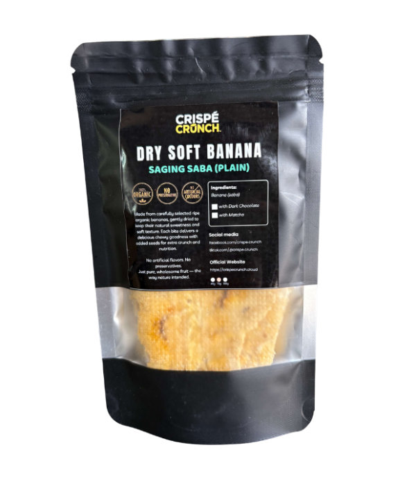 Dry Soft Banana (Saba) - 70g