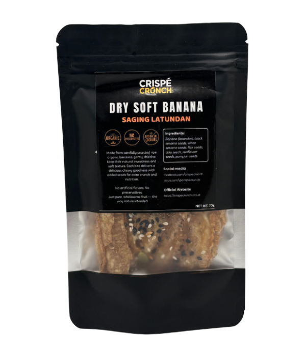 8 Dry Soft Banana (Latundan) - 70g